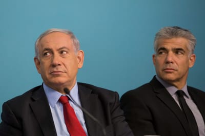 לפיד לנתניהו: "אני עומד לקחת ממך את ההנהגה"
