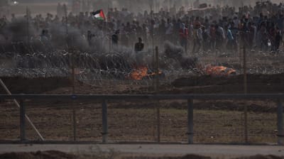 אלימות קשה בעזה: 100 מטענים ורימוני נפץ הושלכו
