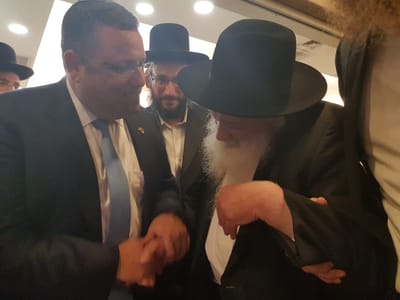 בכתב ידו: הרב נבנצל הוציא מכתב תמיכה במשה ליאון