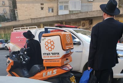 11 פצועים בשריפה במבנה בירושלים, מצבם בינוני-קל
