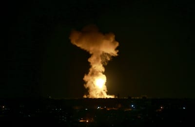 כלי טיס של צה"ל תקפו חשודים בגדר הרצועה