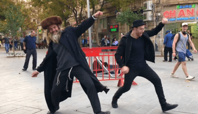 צפו: האתגר שגרם לאנשים לרקוד ברחובות ירושלים