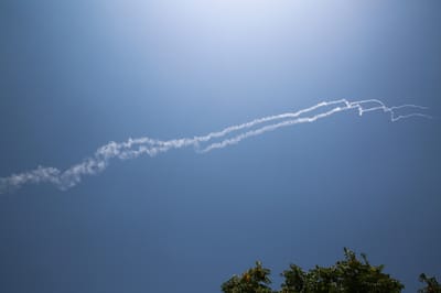 שני טילי יירוט נורו לעבר מטרות בשמי החרמון