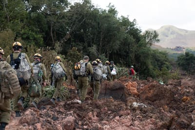 צפו בתיעוד: צה"ל מסייע באיתור נעדרים בברזיל