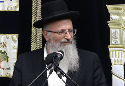 צפו: שיעורו השבועי של הרב שמואל אליהו