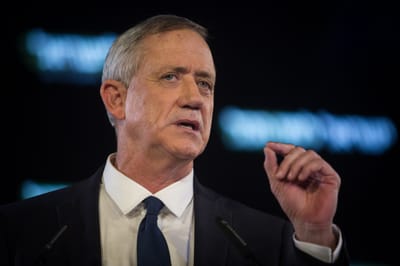 גנץ: "אנחנו נהיה המפלגה הגדולה באופן חד משמעי"