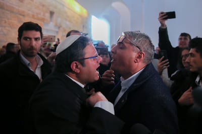 צפו: בן גביר מתעמת עם בל"ד "מחבל, אתה אפס"