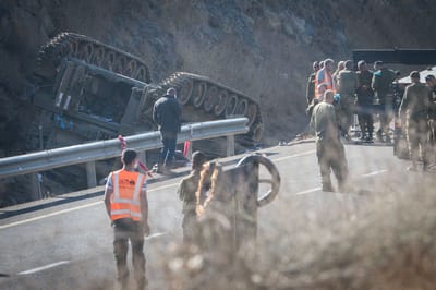 חייל צה"ל נפצע בינוני בתאונת דרכים בדרום