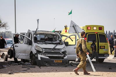 שני הרוגים: בצומת ארז ומנפילת רקטה באשקלון