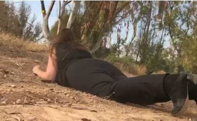 צפו: הח"כית החדשה נקלעה לאזעקה בעוטף עזה