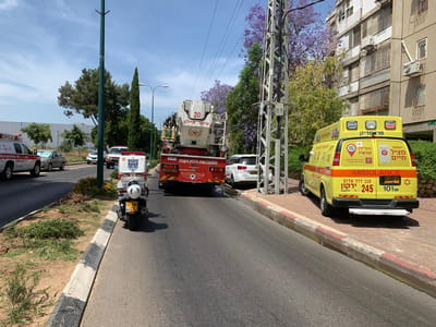 כפר סבא: גבר בן 58 נשרף למוות בדירתו