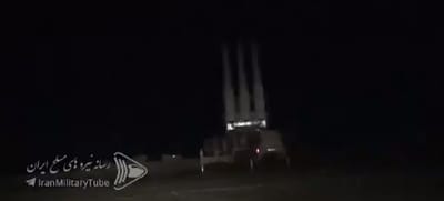 תיעוד איראני: שיגור הטיל לעבר המל"ט האמריקני