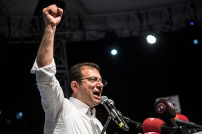 ראש עיריית איסטנבול חוגג: "שמנו סוף לדיקטטורה"