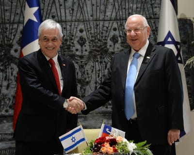 נשיא צ'ילה התנצל על ביקורו בהר הבית
