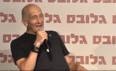 אהוד אולמרט: "מעולם לא עישנתי ג'וינט" • צפו:
