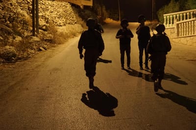תיעוד: הכוחות במצוד עד לתפיסת המחבל