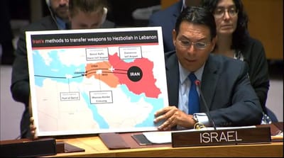 דנון חשף: "איראן מבריחה נשק לחיזבאללה דרך לבנון"