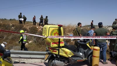 פיגוע דריסה בכניסה ליישוב אלעזר, 2 פצועים במקום