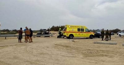 פרטים חדשים מאירוע פגיעת הברק בחוף הים
