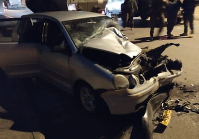 פיגוע דריסה ודקירה סמוך לרמאללה; המחבל נוטרל