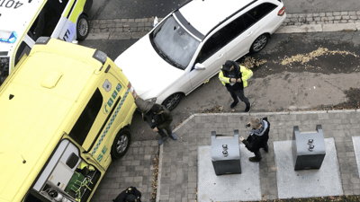 דרמה בנורבגיה: חמוש חטף אמבולנס ודרס עוברי אורח