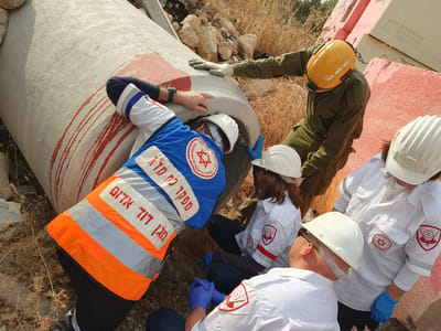 ה-41 מתחילת השנה: פועל בניין נהרג בתאונת עבודה