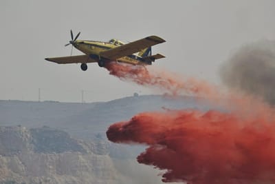 גל שריפות בכל הארץ; צוותי כיבוי נאבקים בלהבות. צפו