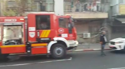 שריפה בירושלים: 7 ילדים חולצו מהדירה הבוערת
