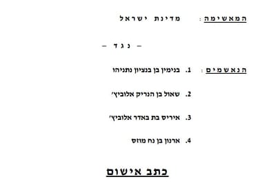 שוחד, מרמה והפרת אמונים: כתב האישום המלא