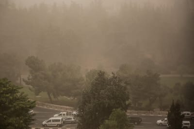 סופת אבק בדרך: זיהום אוויר חריג צפוי מחר בארץ