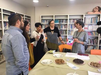 ביקור ראש מינהל החמ"ד אצל לומדי ולומדות הרמב"ם היומי