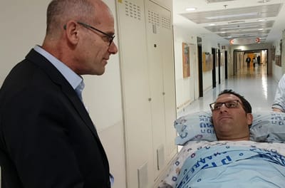 חודש אחרי התאונה: אפרים רימל שוחרר מבית החולים