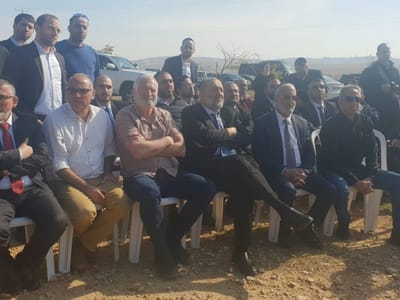 דרעי עם ראשי מועצת יש"ע בבקעה
