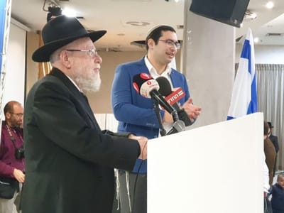 הרב ליאור: הפלסטינים הומצאו כדי לנגח את ישראל