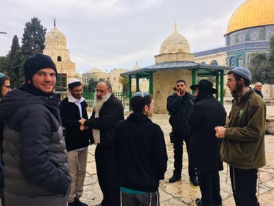 לאחר סערת גליק: עשרות יהודים עלו אל הר הבית