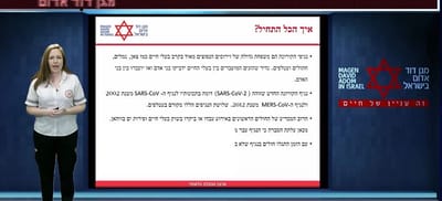 מד"א מציג: סרטוני הסברה על הקורונה במגוון שפות
