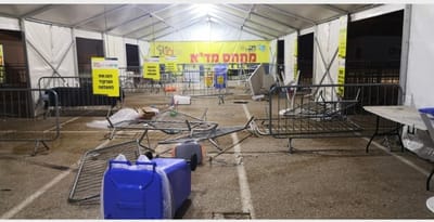 אדם דהר עם רכבו למתחם בידוק הקורונה וגנב מחשב