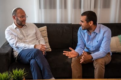 הרב ליאור אנגלמן ואליסף פרץ בשיחה מטלטלת. צפו