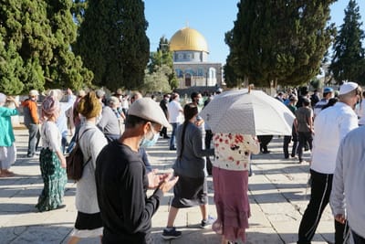צפו: אחרי חודשיים, הר הבית נפתח מחדש לציבור