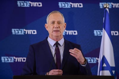 גנץ: מתכוון לקדם את תוכנית המאה ככל יכולתי