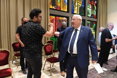 "הגענו לפת לחם": אנשי התרבות נפגשו עם הנשיא