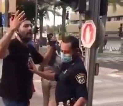 קיבל קנס והתפרץ: "יש לי שלושה ילדים להאכיל"