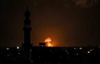 באש מטוסים וטנקים: צה"ל תקף ברצועת עזה