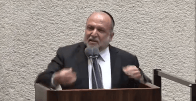 צפו: נאום הגזענות על עולי רוסיה של יצחק כהן מש"ס