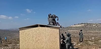 פינוי המאחז: אגרופים לפנים של נער הגבעות. תיעוד קשה