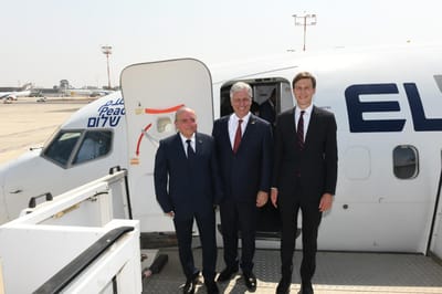 "מקווים שהטיסה תביא להיסטוריה נוספת"