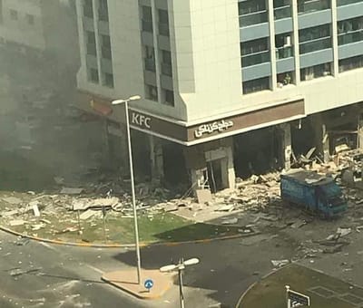 שעות לפני כנס השלום: פיצוץ במסעדה באבו דאבי