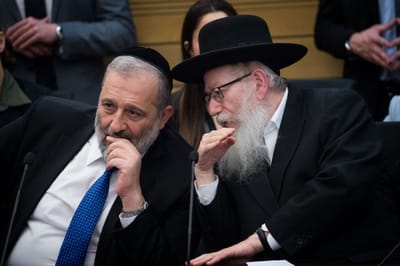 דרעי על ליצמן: "נמשיך יחד בממשלה ומחוצה לה"