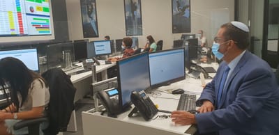 כ-2000 פניות ביום, כוננות שיא במוקד עיריית ירושלים