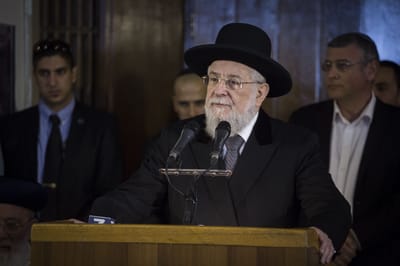 הרב לאו: "אני מרגיש מעולה, אין לי תסמינים"